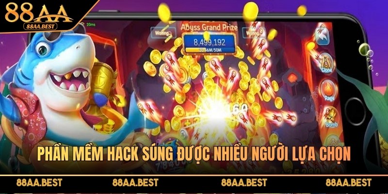 Phần mềm hack súng trong game bắn được nhiều người lựa chọn